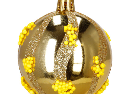 Kerstballen | 40 Stuks | 5/6/7/8/9/10 cm | Goud