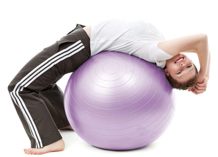 Fitness Bal | Paars | Inclusief Pomp | 65 cm