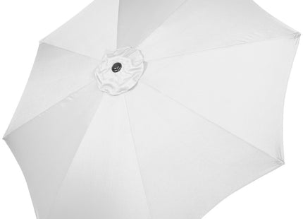 Parasol | Parasols | Kantelbaar | Met Ventilatie | Zilver | 300 cm