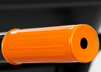 Kruiwagen | Kruiwagenwiel | 300L | 160kg Draagvermogen | Zwart/Oranje