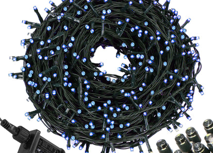 Kerstverlichting | 27,5 m | 500 LED | Blauw | 8 Lichtfuncties