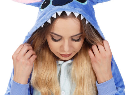 Onesie Volwassenen | Maat L | Blauw