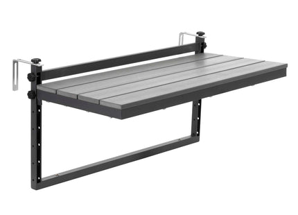 Balkontafel - Opvouwbaar - Verstelbaar - 80x37 cm - 20 KG