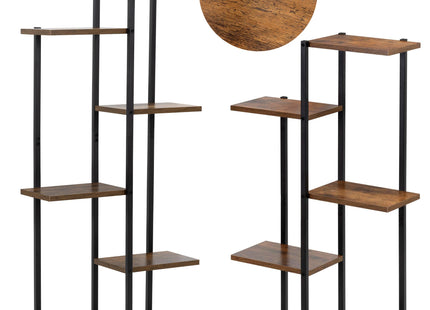 Plantenrek - Plantenstandaard - Bloemenstandaard - Bloementrap - Metaal - 6 - Laags - 60 X 20 X 113 CM