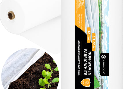 Vliesdoek - Vliesdoek Plantenbescherming - 70 G/M2 - 50 x 3,2 M