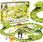 Dino Racebaan | Inclusief Jeep | 240 Delen | Groen