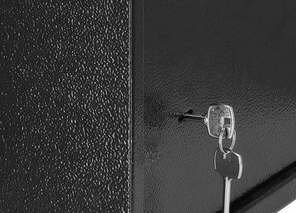 Kluis | Sleutelkluis | Kluisje met Sleutel | 35 x 25 x 26 cm | Zwart