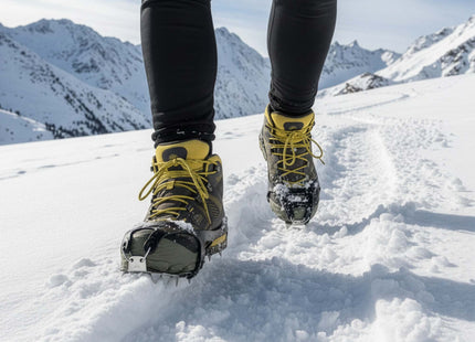 Sneeuwgripzolen Voor Wandelschoenen - Spikes voor Schoenen - Anti Slip - Zwart - 40 -45
