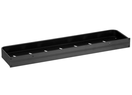 Doucherekje | Doucheplank | Aluminium | 40 cm | Zwart