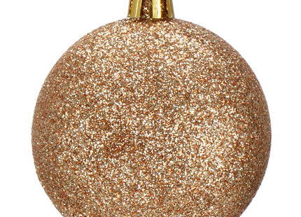 Kerstballen | 30 Stuks | 3 cm | Rosegoud