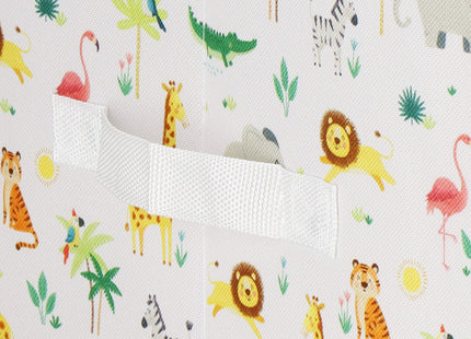 Speelgoedkist - 40 L - Meerkleurig -  Dieren  - 42 x 32x 30 CM