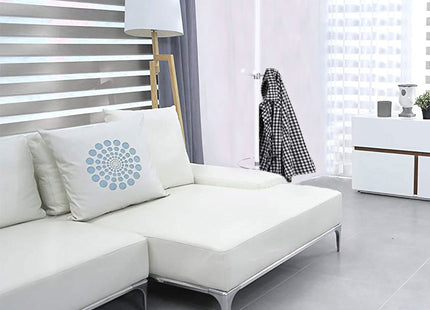 Staande Kapstok | Metaal | Marmer | 12 Haken | Wit | Zilver | 174 cm