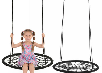 Nestschommel | Kinderschommel | Ø102 CM | Max 120 KG | Zwart