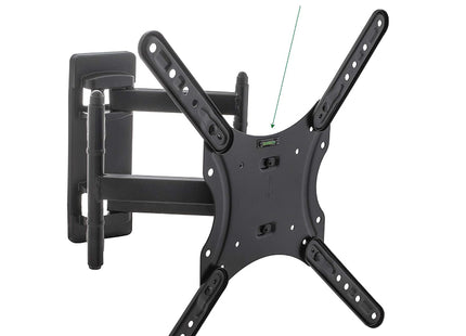 TV Muurbeugel Met Lange Arm | 14" Tot 60" | Full Motion Draaibaar / Kantelbaar | Universeel | Zwart