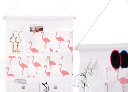 Hangende Organizer | 7 Zakken | Wit