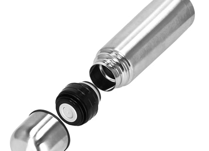 Thermosfles - Thermoskan - 1000 ML - RVS - Zilver