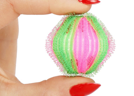 Drogerballen | Wasballen | 6 Stuks | Groen/Roze