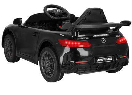 Elektrische Mercedes AMG GTR-S - Elektrische Auto - 12 V Accu - AUX - Aangedreven - Afstandsbediening - Kunststof - Metaal - Zwart - Rood