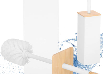 Toiletbutler | Toiletborstel | Toiletborstel Met Houder | Toiletaccessoire | Wit