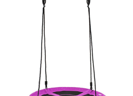 Nestschommel | Kinderschommel | Ø90 CM | Max 150 KG | Paars/Zwart