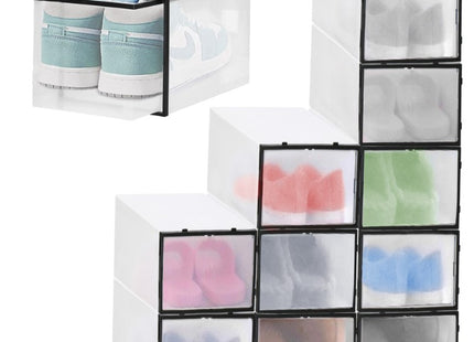 Schoenenbox | Sneakerbox | Kunststof | Transparant | 1 Stuk | 20.5 x 28.5 x 20 cm