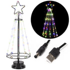 Kerstboom | Kerstdecoratie | Multicolor | Metaal  | 45 Cm | 80 Led