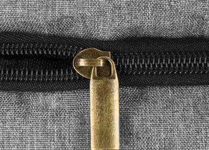 Opbergmand - Speelgoedmand - Kledingmand - Organizer - Deksel - Handvatten - Grijs