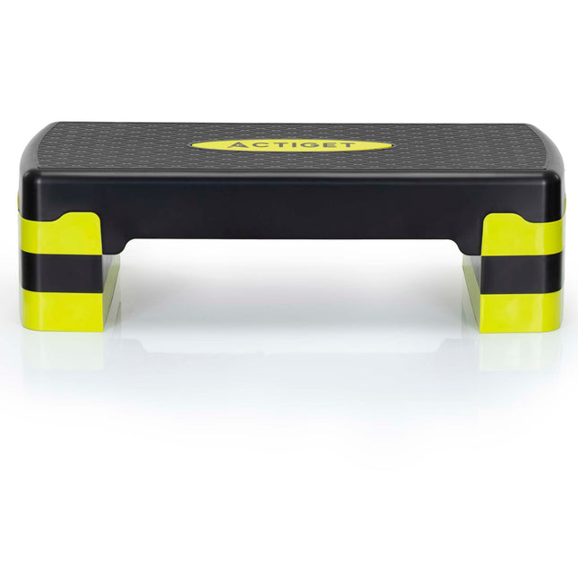 Aerobic Stepper | Verstelbaar | Zwart/Groen  | 350 KG