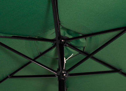 Parasol | Parasols | Kantelbaar | Met Ventilatie | Groen | 260 cm