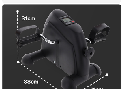 Stoelfiets | Hometrainer | LCD Scherm | Instelbare Weerstand | Met Anti Slip Mat