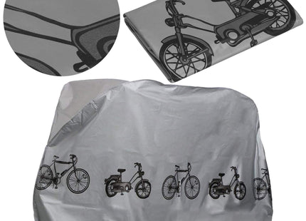 Fietshoes - Scooterhoes - Motorhoes - Waterdicht - Grijs - 200 x100 x100 CM