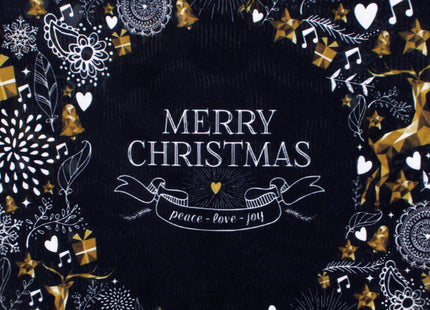Sierkussenhoes | Kussenhoes | Kussensloop | Woonaccessoires | 40 x 40 cm | 1 Stuk | Kerst | Merry Christmas
