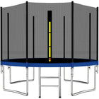 Veiligheidsnet Trampoline | Ø 366 cm | Trampoline Net | Geschikt Voor 8 Palen | Zwart