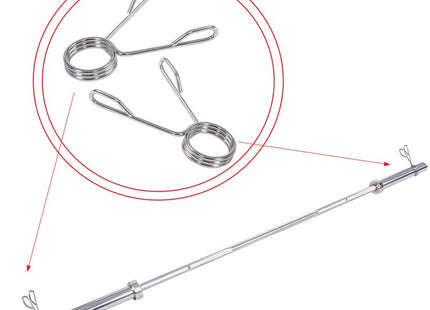 Halterstang | Barbell | Chroomstaal | 220 cm | 50 mm
