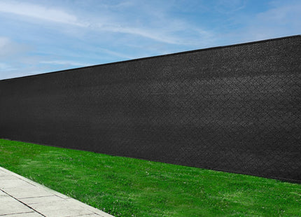 Zichtbreeknet | Zichtdoek | Privacynet | Schaduwdoek | Rol 1,5 x 25 m | 95 % Schaduw | 185g/m² | Antraciet