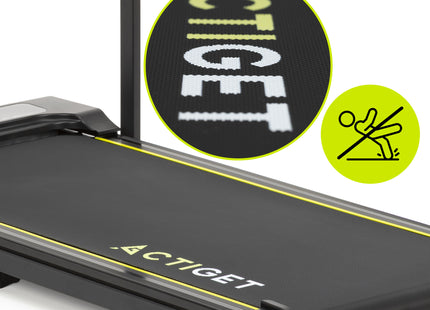 Loopband - 1-6 KM/U - Inklapbaar - Wandelband - Afstandsbediening  - Telefoonhouder - Smeerolie - 102 x 48 x 98 CM - 0,75 PK Motor