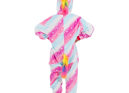Onesie Kinderen | Eenhoorn | Maat 130/140 | Multicolor