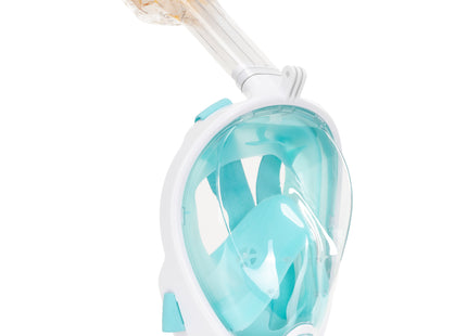 Snorkelmasker - Duikmasker - Duikbril - Camerahouder - Snorkel - Face Masker - L/XL - Transparant