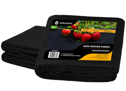 Worteldoek - Anti -Onkruid -  Beschermfolie  - 50g - 1,6X5 M -  Zwart