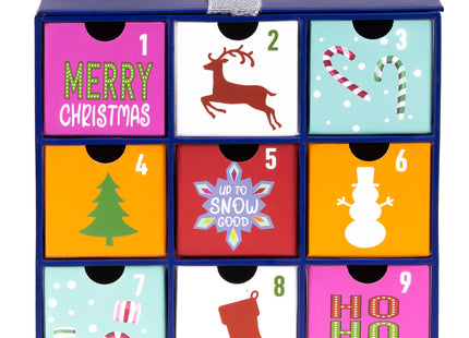 Adventskalender | 24 Delig | Papier | Cadeau Box