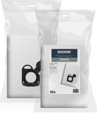 SQOON® Stofzuigerzakken  Geschikt voor Rowenta Silence Force / X-Trem - Vervangt ZR200520 / ZR200720 - 10 Stuks -