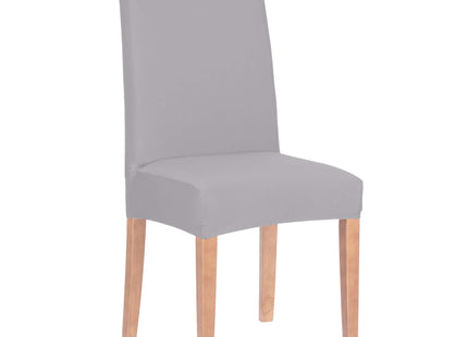 Stoelhoes - Voor Eetkamerstoelen - Met Stretch - Lichtgrijs