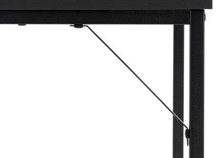 Bureau – Werkbureau – Computer Bureau – Bureautafel – 100 x 50 x 76 cm – 50 Kg - industriële - Zwart