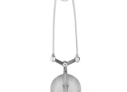 Theezeef | Thee Ei | 15 cm | Zilver