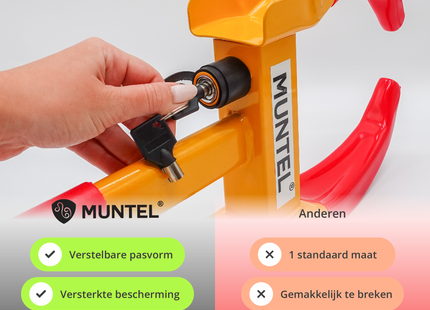 Wielklem -13 Tot 21 Inch - Auto - Caravan - Aanhanger - Camper - Rood/Geel