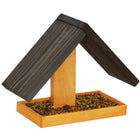Vogelvoederhuisje - Vogelvoederplek - Vogelvoeding - Staand - Bruin - Zwart - 12,5 x 31 x 21,5 cm