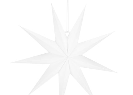 Kerst Ster | Papier | Opvouwbaar | 60 cm | Wit