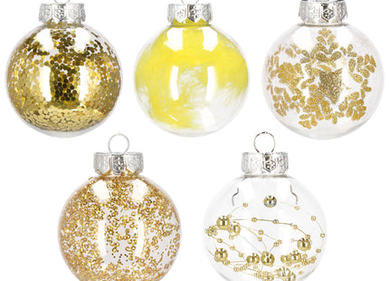 Kerstballen | 30 Stuks | Goud/ Geel