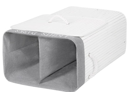 Dubbele Wasmand | 100 Liter | Wit