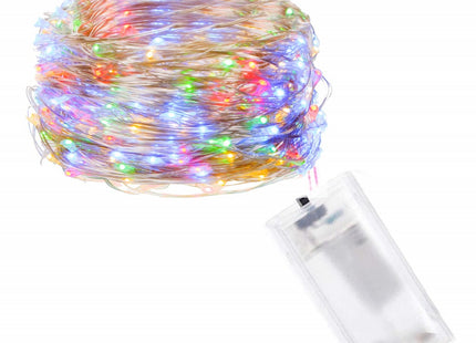 Kerstverlichting | 0.9 m | Waterdicht | Op Batterij | LED-Verlichting | Multicolor
